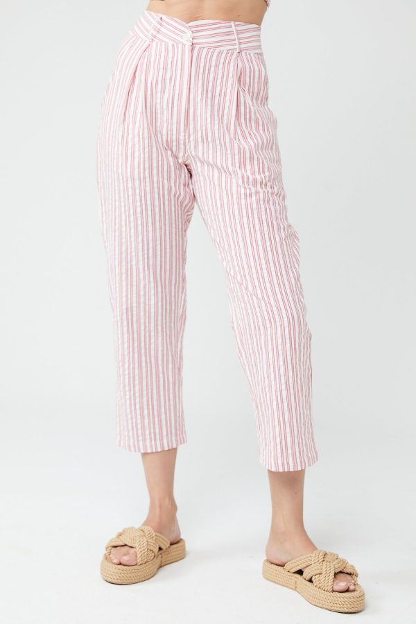 Aether Mom Pants - Stripe